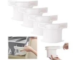 4 Pcs Bed Sheet Holders met Locking Strips - Robuuste Bed Sheet Clips - Open Corner Support Straps voor Alle Matrasbeschermers en Dekens