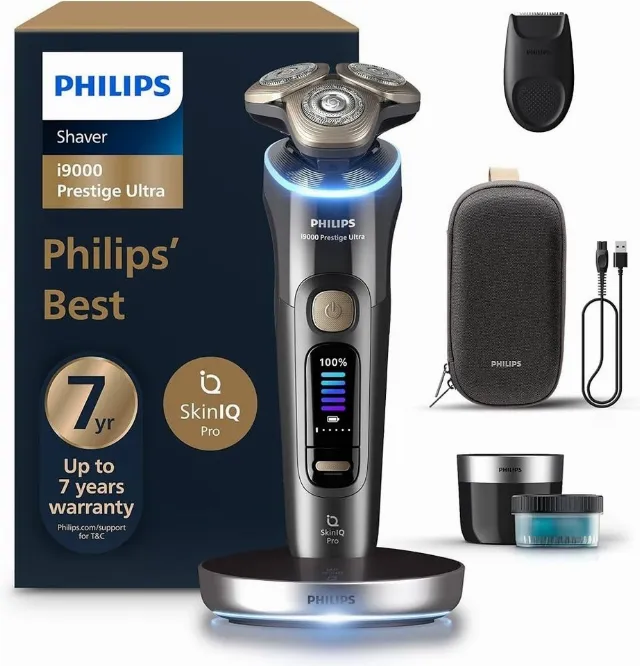 Philips I9000 Prestige Ultra Shaver 9402/31 With Skin Iq New Open Box!