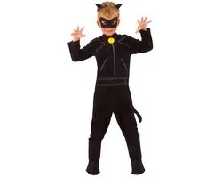 Rubies - Miraculous Ladybug - Black Cat kostuum jongens (maat M)