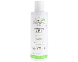 Alphanova Bébé Organic 2in1 Shampoo 200 ml