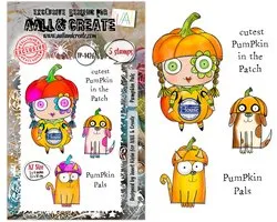 Aall & Create clearstamps A7 - Pumpkin pals