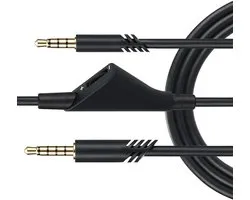 Tangxi 3D Stereo Headphones Audio Cable for Astro A10 A40 TR A50, Adjustable Volume Cable for Gaming Experience