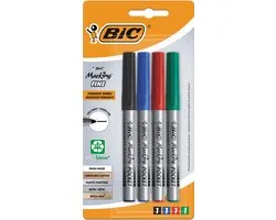 Viltstift bic ecolutions rond f assorti