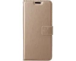 Étui pour téléphone Samsung Galaxy A40 - Bookcase - Emplacement pour 3 cartes - Similicuir - SAFRANT1 - Goud