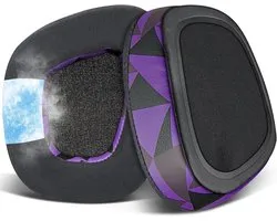 Oorkussens voor Corsair Void/Void v2/Void Pro/Void Elite/Surround bedrade en draadloze RGB USB headsets, earpads cushions met ijzijde stof