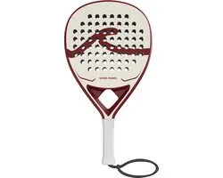 WAVE PADEL® Red Serve - Raquette de Padel - 100% carbone - Sac de padel inclus