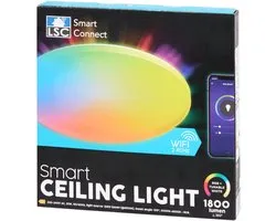 LSC Smart Connect Plafondlamp - Smart Connect Plafondlamp - Plafondlamp - Lamp Binnen - Lamp - Plafonniere - Lamp Kinderkamer - Kleuren Lamp - Kleur