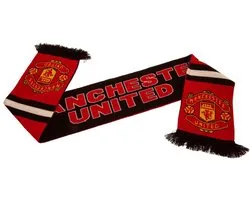 Manchester United Sjaal Rood/Zwart