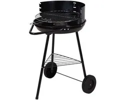 Koopman Serie - Houtskoolgrill - 37cm - Mobiel - Staal