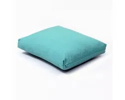 Samarali Savasana kussen – yogakussen en nekkussen – GOTS-gecertificeerd biologisch katoen, meditatiekussen met kapok vulling, 40x30x4.5 cm