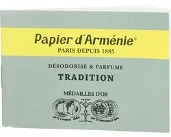 Traditioneel Armenië-papier 1 eenheid|Notebook "Papier d'Arménie" 1 unit|Papier d'Armenie Traditionnel 1 unité