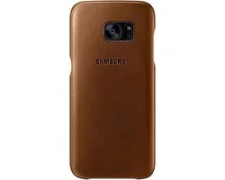 Samsung Galaxy S7 Edge Cover Bruin Origineel