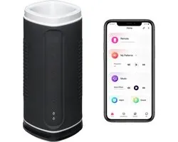 Lovense - Automatische Masturbator Met App - Zwart