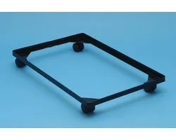 Base d'accessoires Really Useful Box avec roulettes (diamètre: 45 mm) en PVC noir
