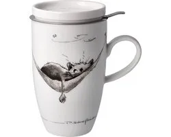 Goebel - Peter Schnellhardt | Thee Mok Lunchpauze | Beker - porselein - 450ml