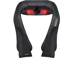 Auronic Shiatsu nek- en schoudermassagekussen, zwart