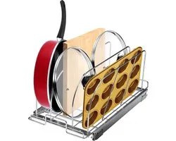 Pan-pot-rack-uitbreidbaar-trek-onder-kast-organizer-cookie-sheet-bakpannen-lade-organisatie-verstelbare-wire-dividers-stalen-deksel-houder-voor-keukenkast-pantry-opslag-117-inch-Orgalif-Keuken