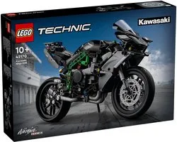 LEGO Technic La Moto Kawasaki Ninja H2R, Jouet de Construction pour Enfants, Set à Collectionner, Idée Cadeau pour Garçons et Filles Dès 10 Ans, Modèle à Construire, Favorise le Jeu en Autonomie 42170