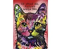 Heye legpuzzel 9 Lives 1000 stukjes - kunst puzzel katten.