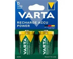 VARTA Recharge Accu Power D 3000 mAh Blister 2