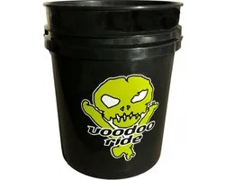 Seau de lavage 5 gallons VooDoo Ride, Zwart. Convient à tous les accessoires Grit Guard !