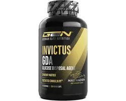 GEN Invictus GDA - Glucose Disposal Agent - Berberine HCL, Cinnulin PF®, Gymnema & Alpha-Liponzuur - Ondersteunt Glucosestofwisseling & Insulinegevoeligheid - 120 Vegan Capsules
