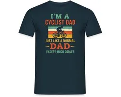 Cyclist Dad | Fietser Vader T-Shirt Heren