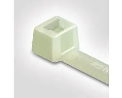 Hellermann Tyton T50R kabelbinder Polyamide Wit 100 stuk(s)