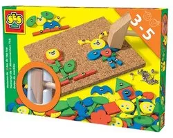 SES Creative - Hamertje Tik - Fantasie - Kinderspeelgoed - Knutselen - Montessori Speelgoed - Vanaf 3 jaar