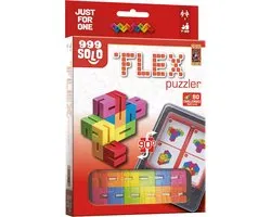 999 Games - Flex Puzzler Original - Breinbreker - Uitdagende puzzel als fidget toy - Stimuleert het ruimtelijk inzicht - Educatief spel - Fidget Toy - Solo spel - Klein cadeautje