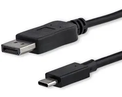 StarTech.com Câble adaptateur USB Type-C vers DisplayPort de 1 m - Convertisseur USB-C vers DP pour MacBook / Chromebook Pixel - 4K 60 Hz