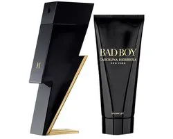 Carolina Herrera - Bad Boy Cobalt - Coffret Cadeau - Eau de Parfum 100 ml - Gel Douche 100 ml - Homme