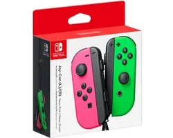 Nintendo Switch Joy-Con Controller paar - Neon Groen en Roze - Batterij eenvoudig vervangbaar