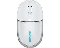Canyon OnClick 24 - Draadloze Muizen - Transparante Behuizing - Stil - Precisie