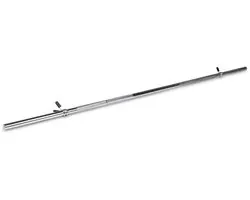 VirtuFit Barre d’haltères - 200 cm - Fermeture à ressort - 30 mm