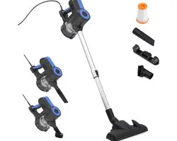 TopChoice® Vacuum Cleaner - Stofzuiger - Kruimeldief - 600W - Zwart