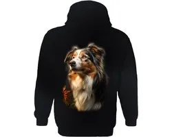 Australische Herder Australian Shepherd The Coloured House Hoodie 4XL