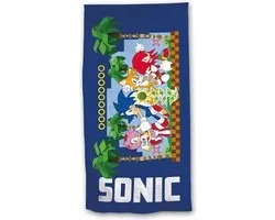 Sonic strandlaken team 70 x 140 cm Polyester