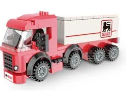 Delhaize Vrachtwagen Speelgoed Blocks (Bouwset) {Building Block Toys Vrachtauto | Speelgoed voor kinderen jongens meisjes | Auto Voertuigen Blokken}