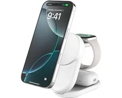 Belkin Qi2 Fitness tracker, Hoofdtelefoons, Smartphone, Smartwatch Wit USB Draadloos opladen Snel opladen Binnen