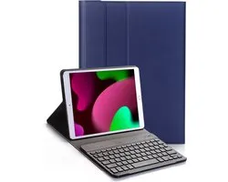 iPad 10.2 2019 Keyboard Cover Keyboard Case Book Cover - iPad 10.2 2019 Keyboard Keyboard Case - Bleu foncé