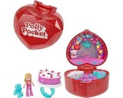 Polly Pocket Mattel Jubileum Ring Box – Compacte Speelfigurenset