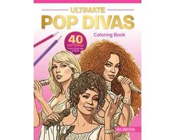 Ultimate Coloring Book1- Ultimate Pop Divas Coloring Book