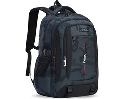Camouflage School Backpack for Boys - Large Capacity Daypack for School and Travel