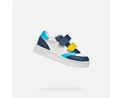 GEOX ECLYPER PEUTERJONGENS Sneakers - LICHT MARINEBLAUW/WIT