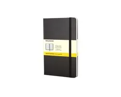 Moleskine Classic Notitieboek - Pocket - Hardcover - Geruit - Zwart