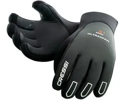 Cressi Ultraspan 3.5 Mm Handschoenen Zwart,Grijs S