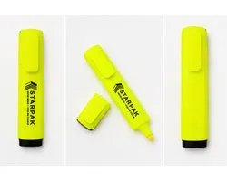 Starpack Office Water Based Vivid Ink Marker Geel - Waterbasis - 1 Stuk