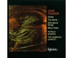 Tavener: Diodia, The World etc / Patricia Rozario, Vanbrugh Quartet