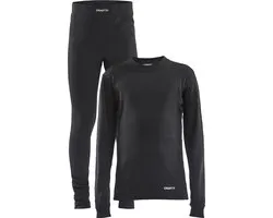 Craft Core Dry Baselayer Thermoset Kids - Zwart - Maat 158